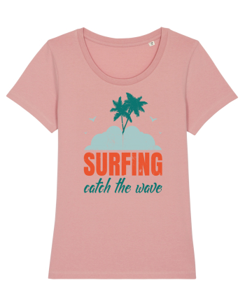 Surfing Catch The Wave Canyon Pink