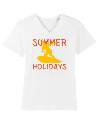 Surfing Summer Holidays White