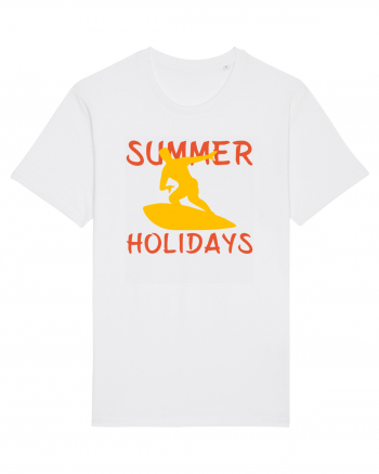 Surfing Summer Holidays White