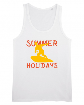 Surfing Summer Holidays White