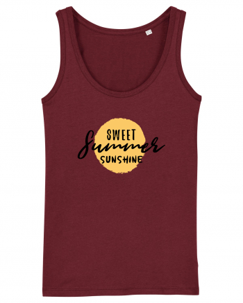 Sweet Summer Sunshine Burgundy