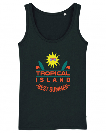 Tropical Island Best Summer Black