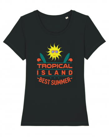 Tropical Island Best Summer Black