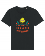 Tropical Island Best Summer Tricou mânecă scurtă Unisex Rocker