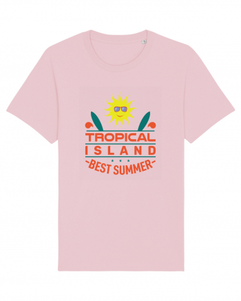 Tropical Island Best Summer Cotton Pink