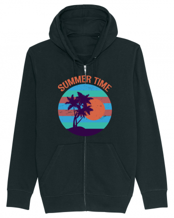 Vintage Summer Sunset Black