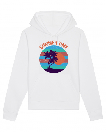 Vintage Summer Sunset White