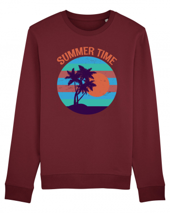 Vintage Summer Sunset Burgundy