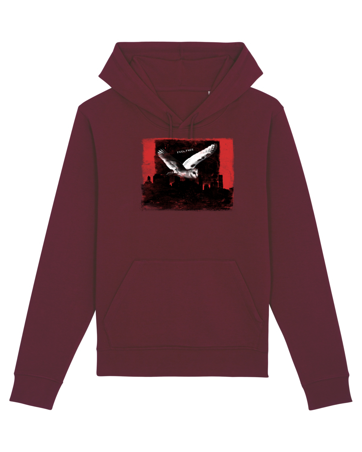 Hanorac Unisex Drummer Burgundy