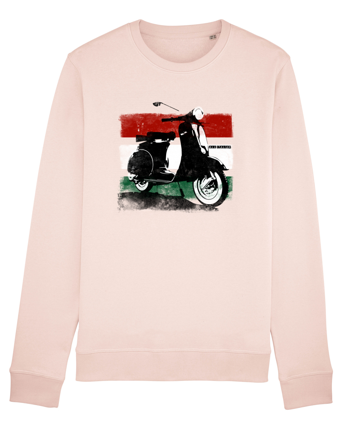 Bluză mânecă lungă Unisex Rise Candy Pink
