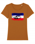 citroen ds Tricou mânecă scurtă guler larg fitted Damă Expresser