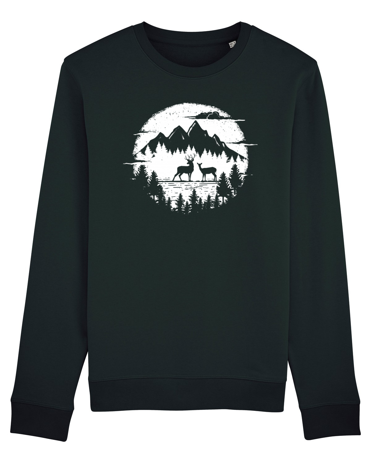 Bluză mânecă lungă Unisex Rise Black