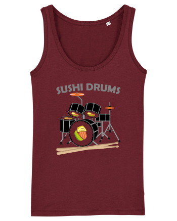 Sushi Drums Burgundy