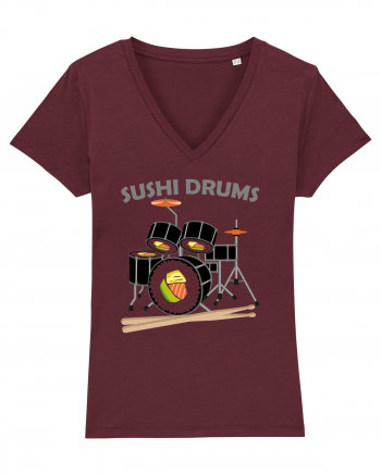 Sushi Drums Burgundy