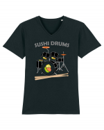 Sushi Drums Tricou mânecă scurtă guler V Bărbat Presenter