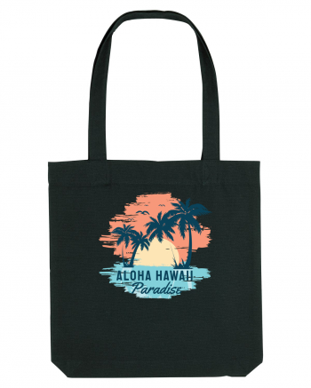 Aloha Hawaii Paradise Black