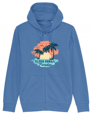 Aloha Hawaii Paradise Bright Blue