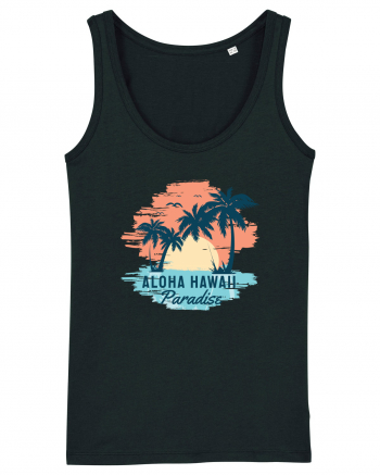 Aloha Hawaii Paradise Black