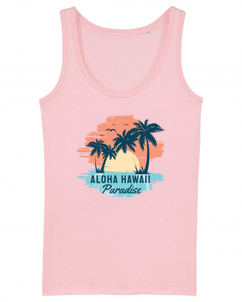 Aloha Hawaii Paradise Cotton Pink