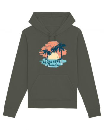 Aloha Hawaii Paradise Khaki