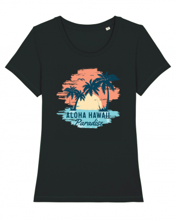 Aloha Hawaii Paradise Black