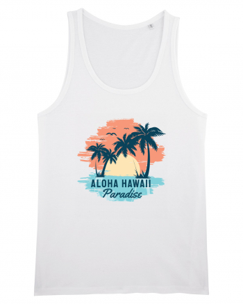 Aloha Hawaii Paradise White