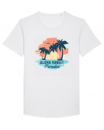 Aloha Hawaii Paradise White