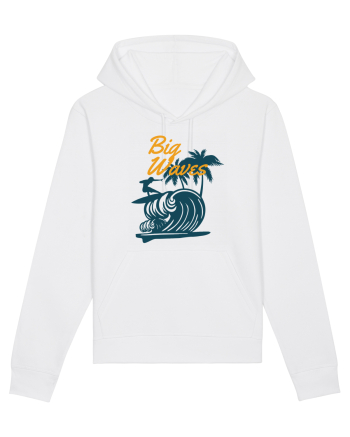 Big Waves Surfing White