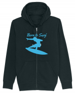 Born To Surf Hanorac cu fermoar Unisex Connector