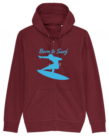 Born To Surf Burgundy