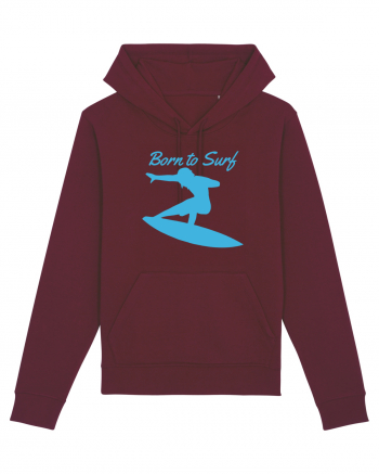 Born To Surf Burgundy