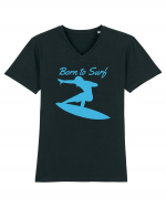 Born To Surf Tricou mânecă scurtă guler V Bărbat Presenter