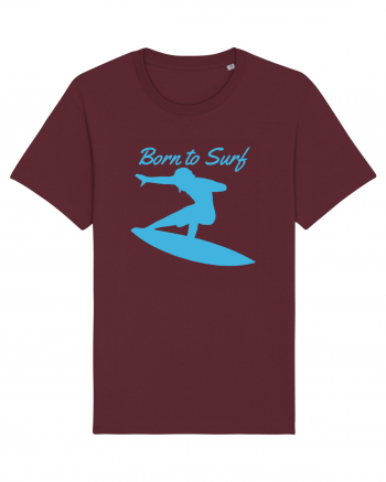 Born To Surf Burgundy