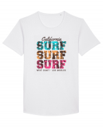 California Surf West Coast Tricou mânecă scurtă guler larg Bărbat Skater