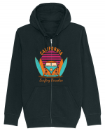 California Surfing Paradise Van Life Hanorac cu fermoar Unisex Connector