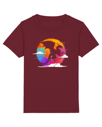 Dragon în văzduh Burgundy