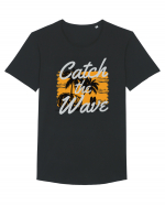 Catch The Wave Tricou mânecă scurtă guler larg Bărbat Skater