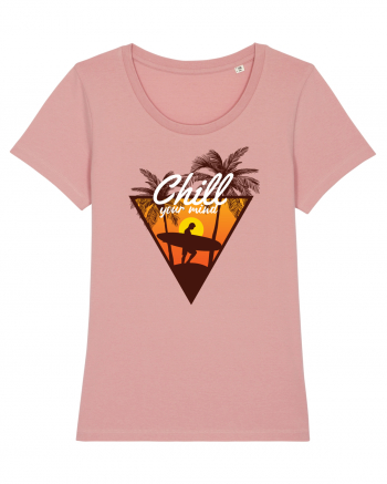Chill Your Mind Surfer Beach Canyon Pink