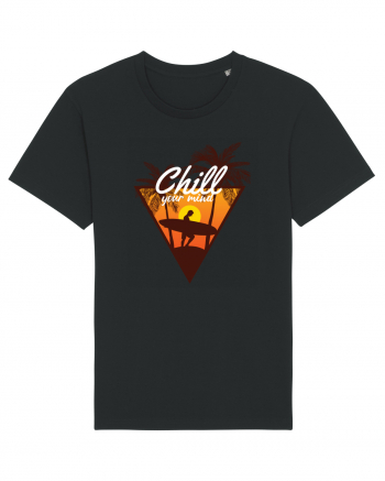 Chill Your Mind Surfer Beach Black