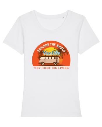 Explore The World Van Life White
