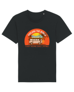 Explore The World Van Life Tricou mânecă scurtă Unisex Rocker