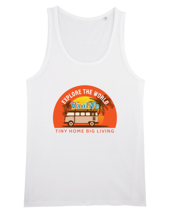 Explore The World Van Life White