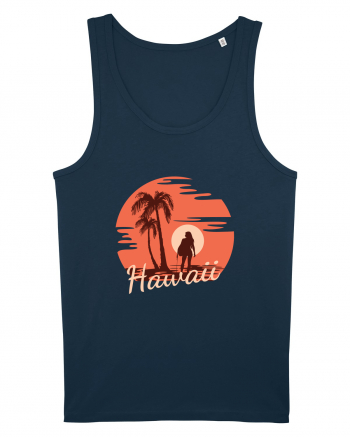 Hawaii Amazing Sunset Girl Navy