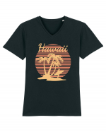 Hawaii Surf Paradise Tricou mânecă scurtă guler V Bărbat Presenter