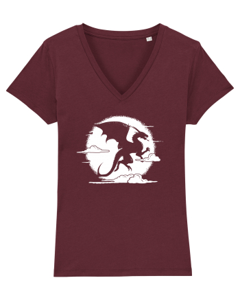 Dragon în văzduh Burgundy