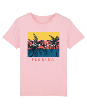 Miami Beach Florida Cotton Pink