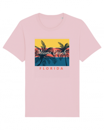 Miami Beach Florida Cotton Pink