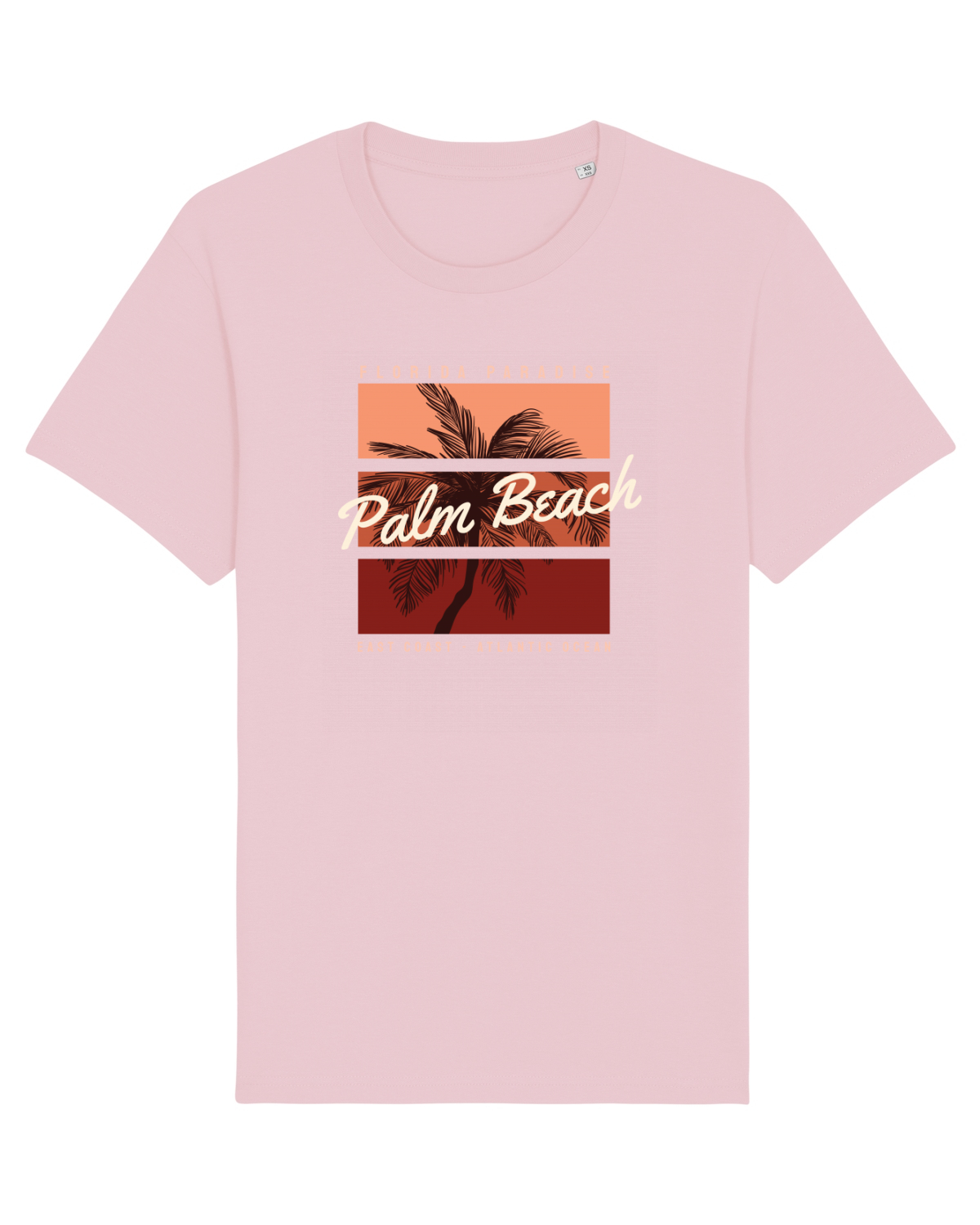 Tricou mânecă scurtă Unisex Rocker Cotton Pink