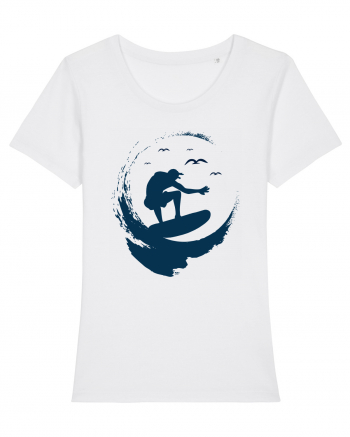 Perfect Wave Surf Life Ocean White