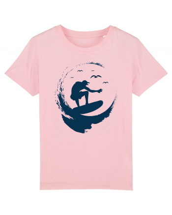 Perfect Wave Surf Life Ocean Cotton Pink